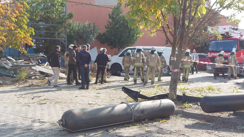 Sanayi sitesinde patlama! Ölü ve yaralılar var!