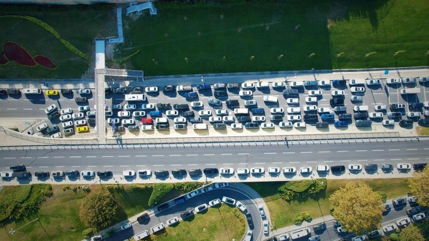 İstanbul trafiğinde seçim yoğunluğu