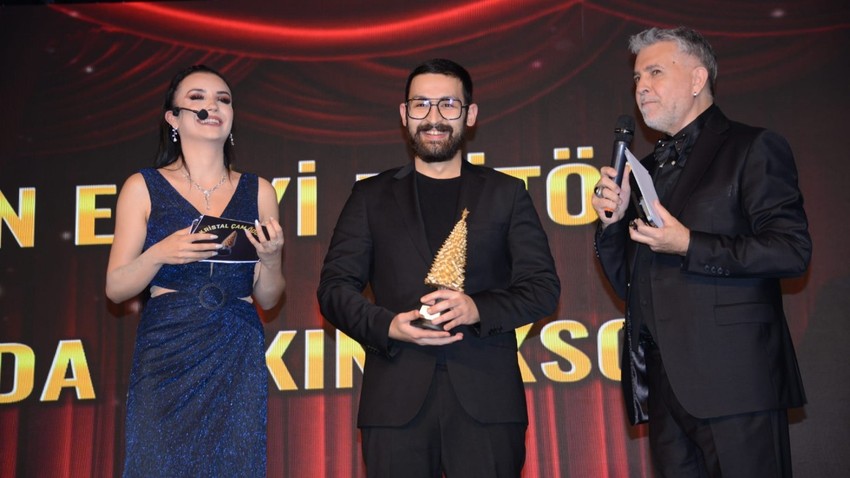 En İyi Editör ödülü tv100.com’dan Arda Aşkın Aksoy’a