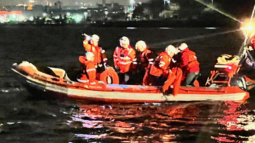 DAK-SAR denizde arama kurtarma tatbikatı yaptı! O anlar nefesleri kesti