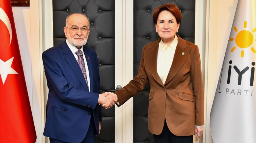 Temel Karamollaoğlu’ndan Meral Akşener’e ziyaret