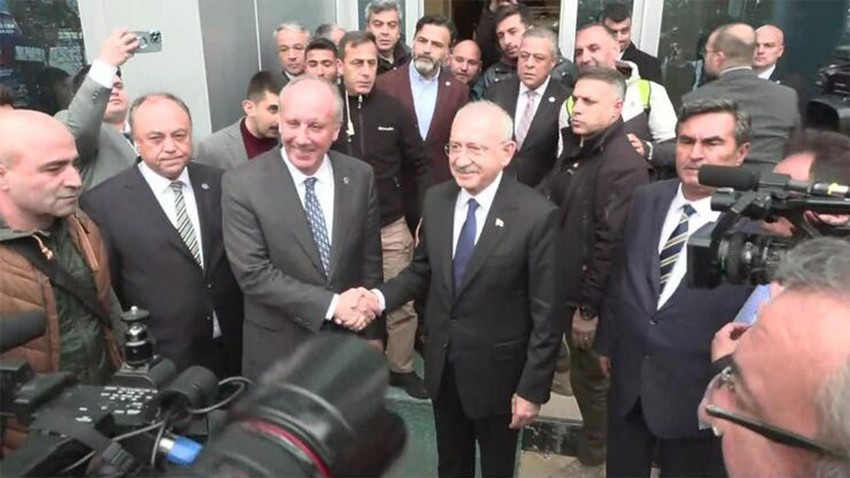 Kemal Kılıçdaroğlu'ndan Muharrem İnce'ye ziyaret