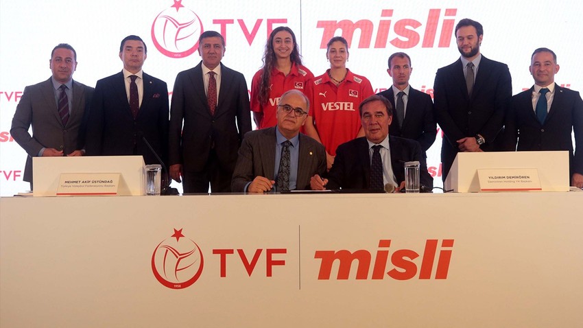 Misli, Sultanlar Ligi ve A Milli Kadın Voleybol Takımı'nın resmi sponsoru oldu