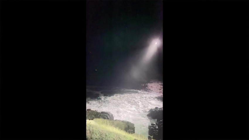 Riva'da balık tutarken denizde kayboldular!