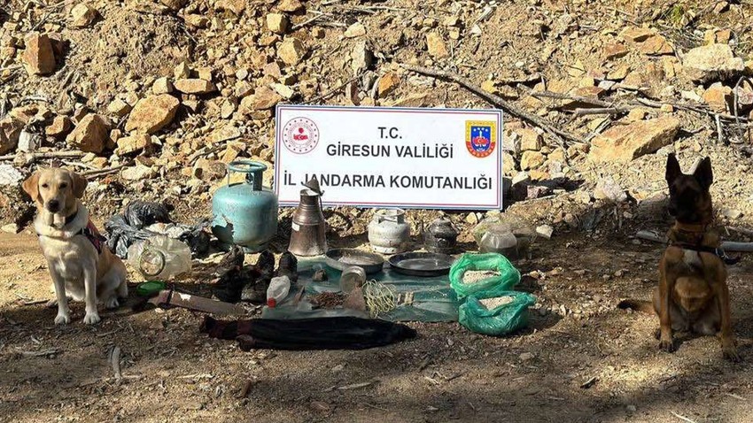 Giresun'da terör örgütüne geçit yok! Sığınak bulundu