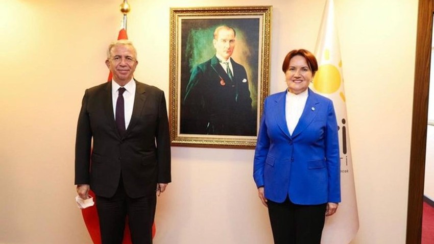 Mansur Yavaş, Meral Akşener'i ziyaret etti