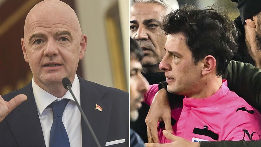 FIFA Başkanı Gianni Infantino, Halil Umut Meler’e sahip çıktı