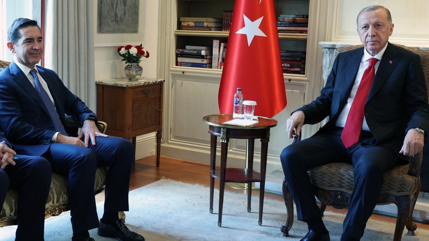Cumhurbaşkanı Erdoğan, Carlos Torres Vila ile görüştü