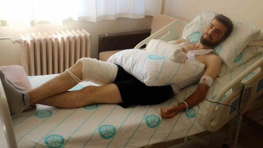 Sivas'ta yılanın soktuğu çoban tedavi altına alındı