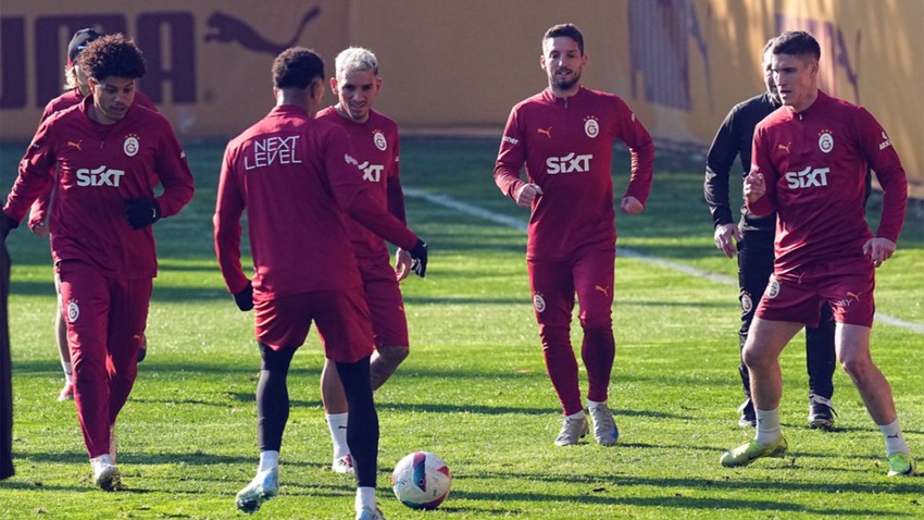 Galatasaray’da hazırlıklar devam etti