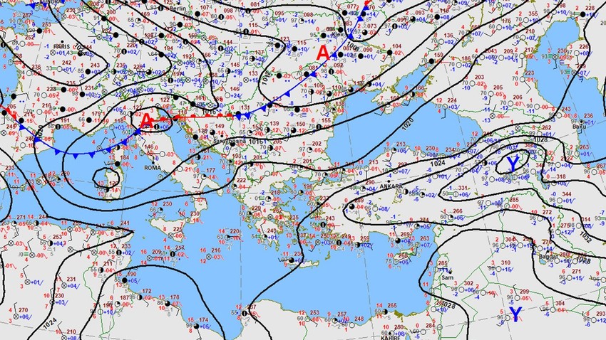 Türkiye'de doğuya kaymaya başladı cumartesi için cuma gecesi gelecek