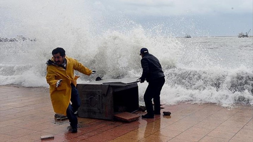 Meteoroloji Doğu Akdeniz'i uyardı: Fırtına geliyor!