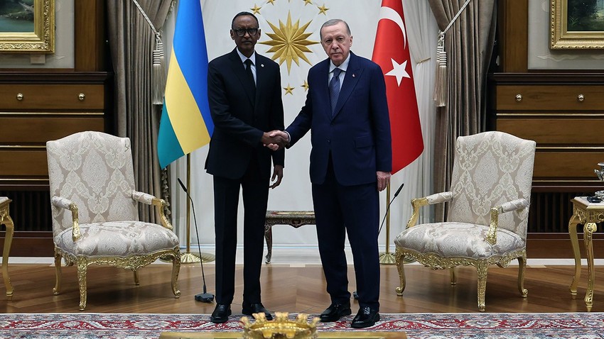 Ruanda Cumhurbaşkanı Türkiye'de! Cumhurbaşkanı Erdoğan: "Afrika'nın istikrarı önem arz ediyor"