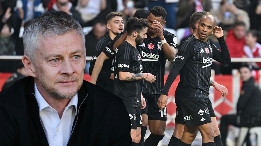 Solskjaer de kötü seriyi bitiremedi!  Beşiktaş deplasmanda 3 puanı unuttu!