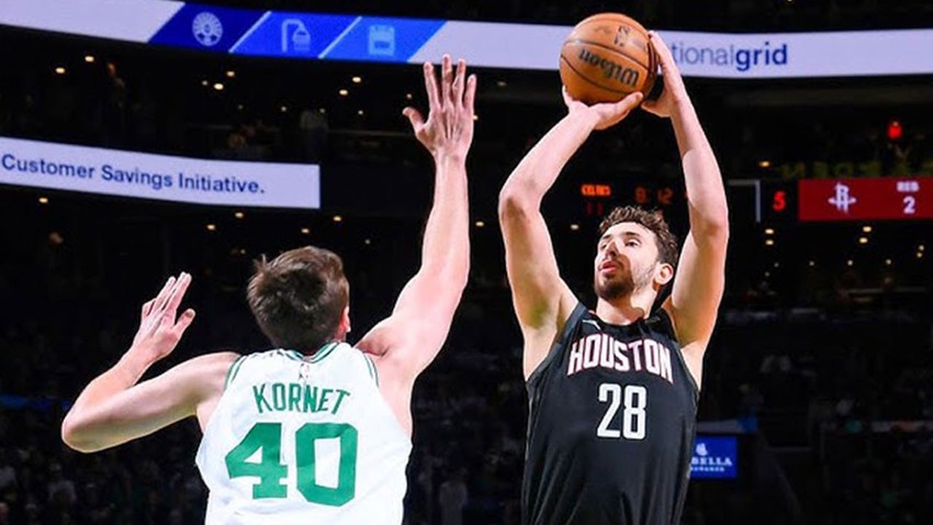 NBA’de Rockets, son şampiyon Celtics’i son saniye basketiyle yıktı! Alperen Şengün "triple double"ın kıyısından döndü