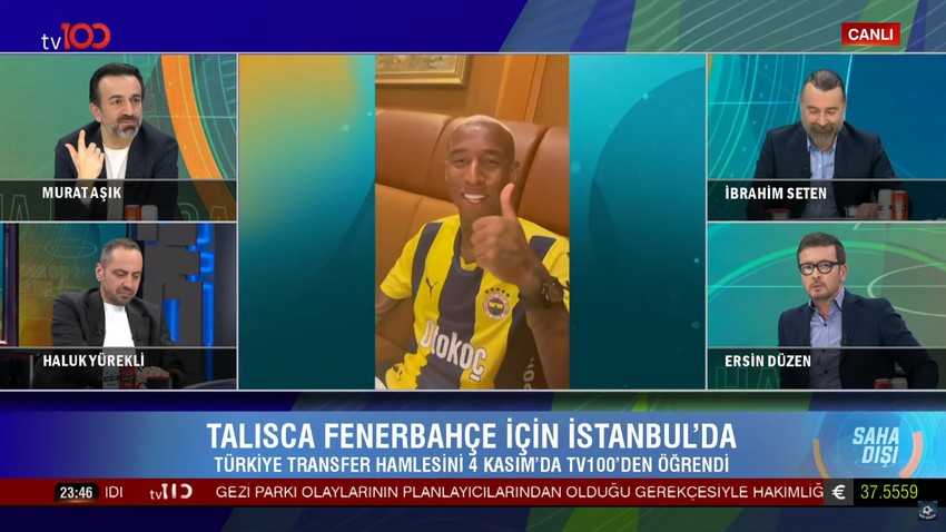 Anderson Talisca’dan tv100’e özel mesaj