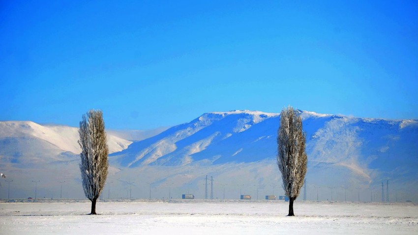 Erzurum buz kesti! Termometreler şaşırdı: Sıcaklık -30.8 dereceyi gördü