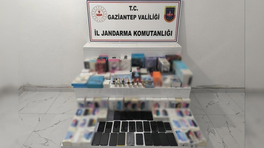 Gaziantep'te 1 milyon TL değerinde kaçak elektronik eşya ele geçirildi!