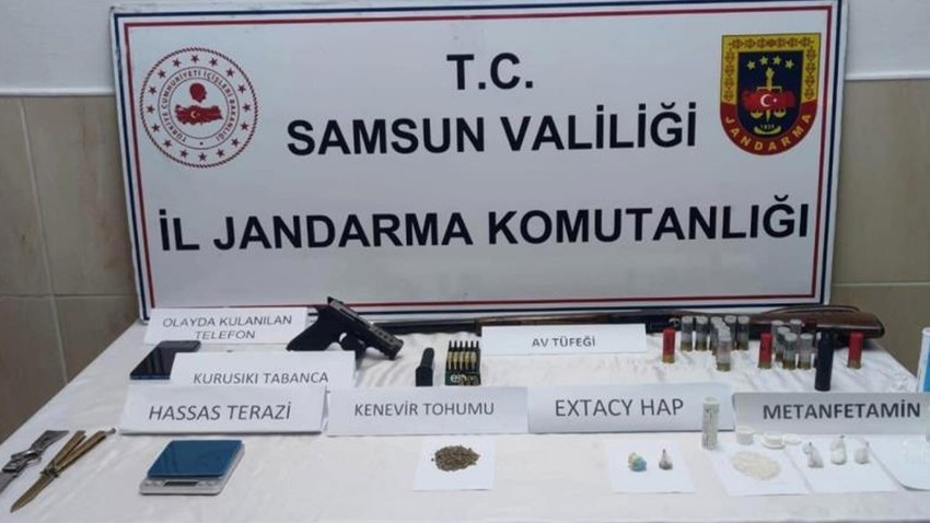 Samsun'da uyuşturucu operasyonu: 1 kişi tutuklandı!