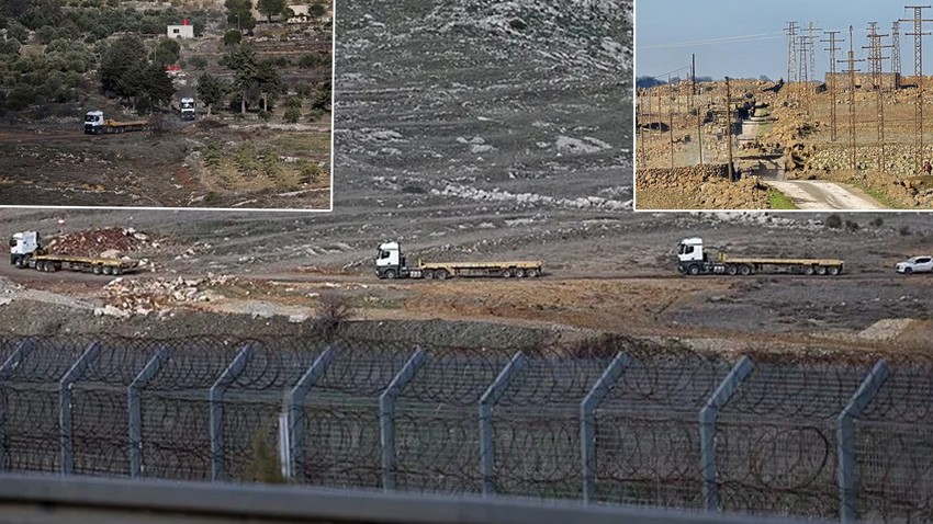 Golan Tepeleri’ndeki hareketlilik uydu görüntülerine yansıdı! İsrail yeni askeri üsler inşa ediyor!