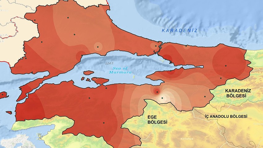 Marmara'ya yüzde 100 geliyordu. Perşembeden sonra bir anda dönüşecek