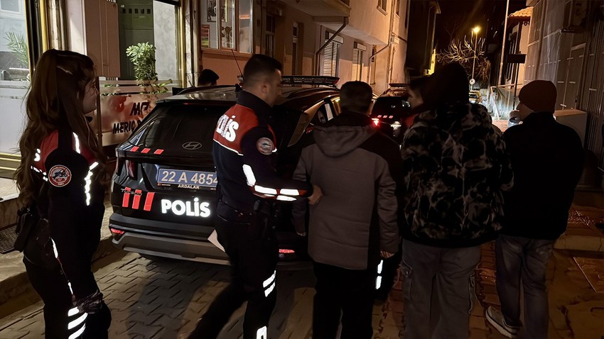 Edirne'de pansiyonlarda denetim: 10 düzensiz göçmen yakalandı