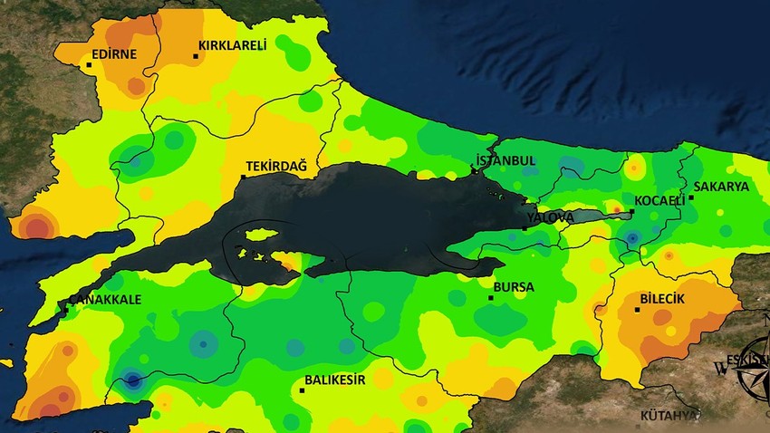 Marmara'ya yüzde 83.89 çarşamba günü uyarısı şimdi geldi. Kimse bitti sanmasın. Katlanarak sürecek