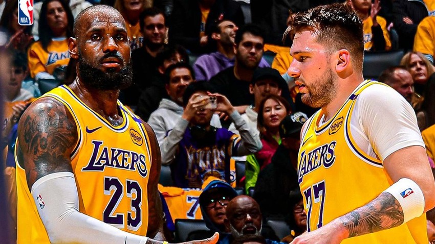 NBA’de beklenen an geldi! Doncic ve LeBron James sahne aldı, Lakers kazandı