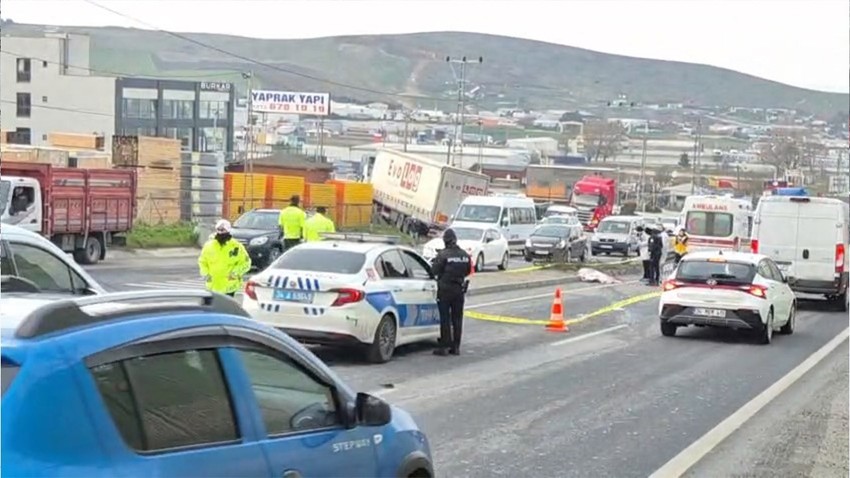 Büyükçekmece’de feci olay: Kendi tırının altında kalarak can verdi