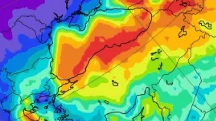 Marmara'ya yüzde 60 oranında  5.04 cm verildi. Tarih olarak 10 gün işaretlendi. Böyle gelirse kafamızı nereye çevirirsen onu görürüz