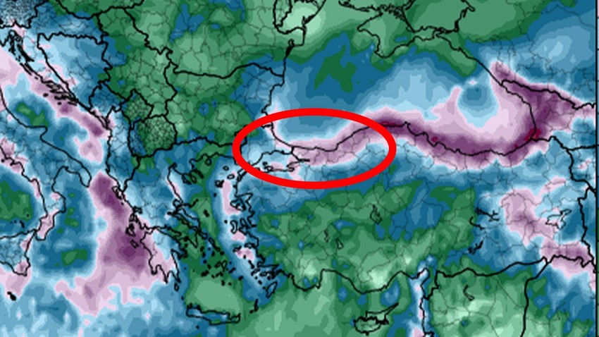 Marmara'nın doğusu yüzde 82'sini alacak. Tarih şubat ayının geri kalan her günü olarak açıklandı. Vitesi 1'den 5'e de takabilir