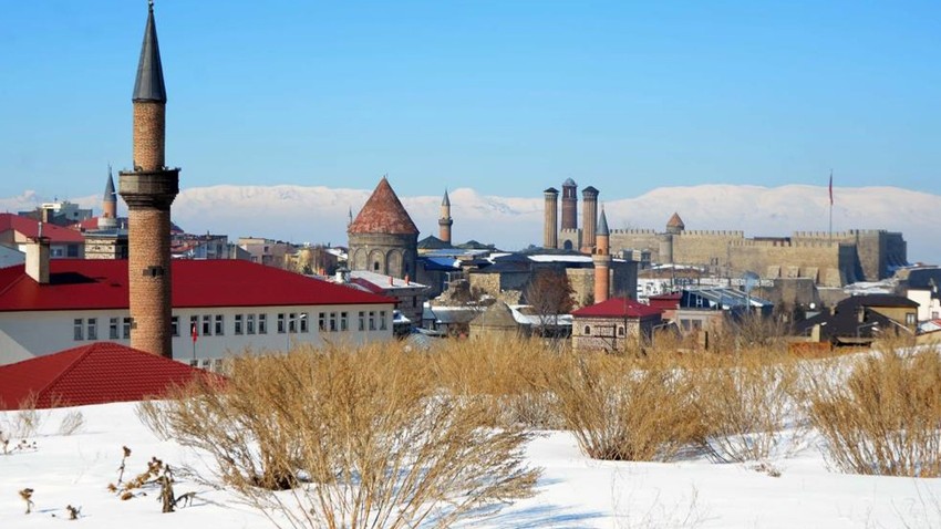 Erzurum dondu! Termometreler -26’yı gösterdi