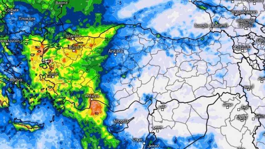 Marmara'ya yüzde 98 perşembe tarihinde geliyor. Herkes şimdiden cuma günü için önlemini alsın