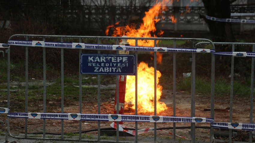 Kocaeli'de 7 gündür süren yangında gazın türü tespit edildi