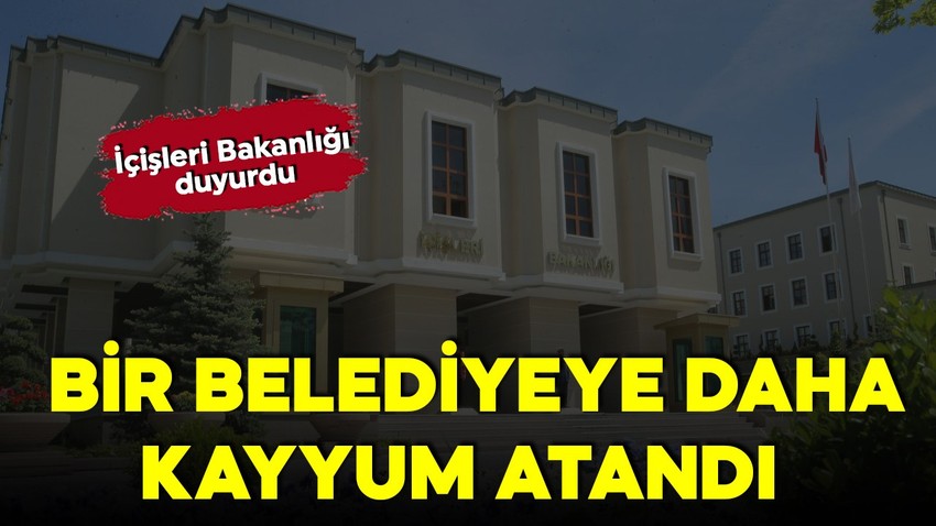 Bir belediye başkanı daha görevden alındı! Yerine kayyum atandı