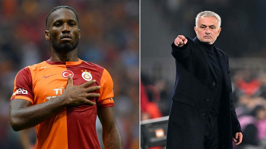 Galatasaray'ın eski futbolcusu Drogba'dan Mourinho'ya destek! Taraftarlara seslendi! "Yapmayın beyler"