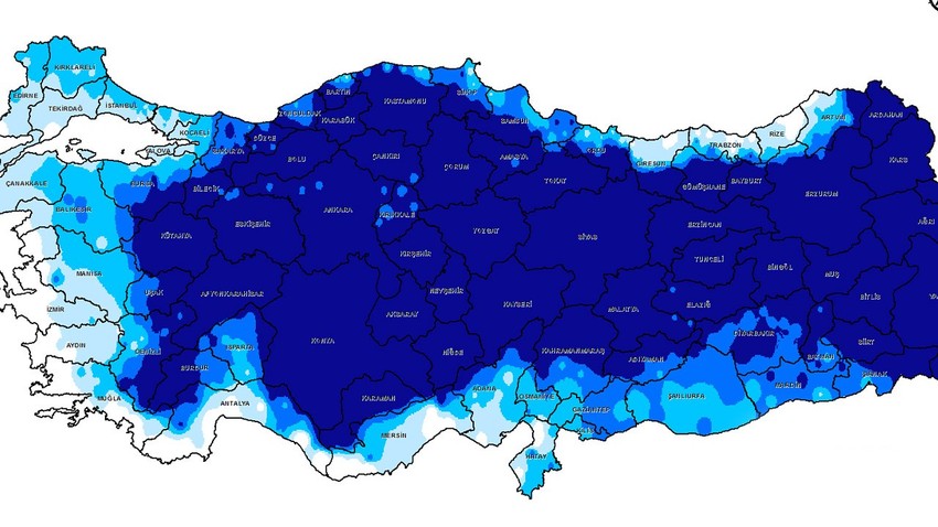 Marmara'dan yüzde 98.99 çıkıyordu ancak o bölgemizde öyle değil... Perşembe gecesi son bir kez çok sert vurup 1 hafta sonra yok olacak