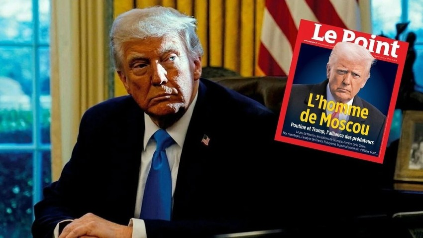 Fransız dergisi Le Point'ten çok konuşulacak kapak: Trump KGB ajanı mı?