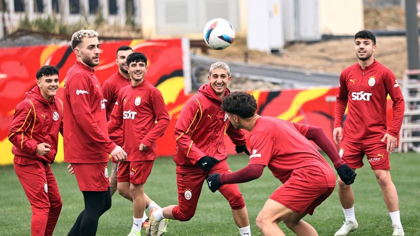 Galatasaray ara vermedi! Kasımpaşa maçı hazırlıkları başladı