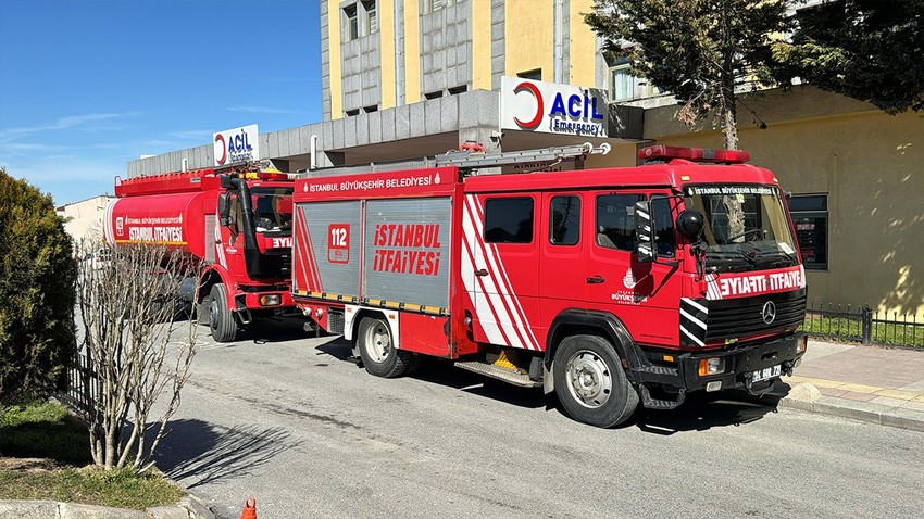 İstanbul'da hastanede çıkan yangın söndürüldü