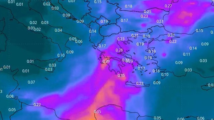 Marmara'ya bu kez tersten giriş yapacak... Tarih verildi, yüzde 88.89.90 çarşamba Kuzey Afrika üzerinden giriş yapacak. Her yeri kapatın