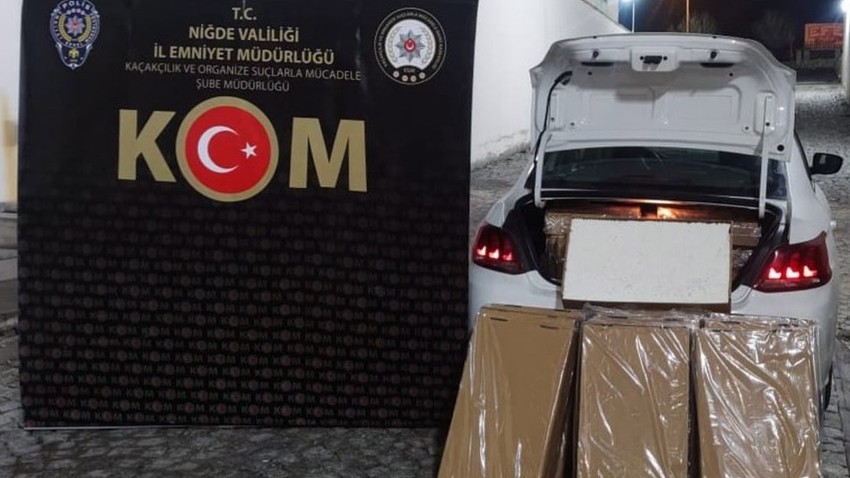 Niğde'de kaçakçılık operasyonu: 5 kişi gözaltına alındı!