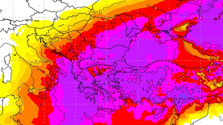 Marmara'da cumartesi günü yüzde 100.100 beklenen sistemin görüntüsü resmen geldi. Pazara da biraz kalacak ama kimse böyle zannetmesin