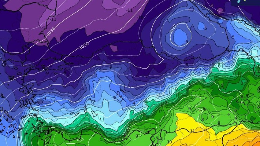 Marmara'ya 18 Mart salı tarihi için çok sert verdi... İstanbul'u bile etkisi altına alabilir... Marmara şimdiden hazırlansın, yüzde 30.33.68 ama yine de ihtimal