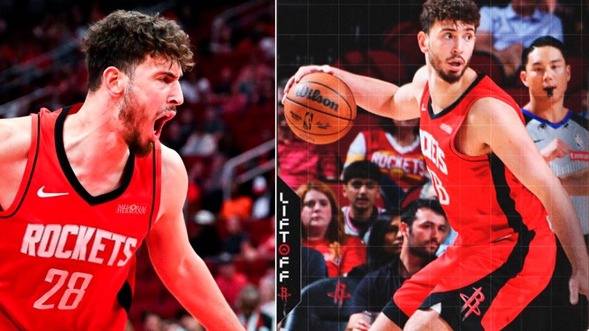 Alperen Şengün, double double yaptı! Rockets, Bulls'u evinde yıktı