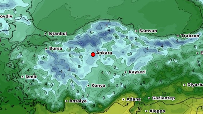 Marmara'da yüzde 98.99.100 çarşamba günü sabah böyle olacak... Kesin olarak geldi. Çarşamba evden çıkacaklar baksın