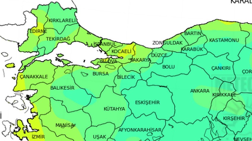 Marmara'ya salı günü giriş yapacak, çarşamba akşam yüzde 98.99.99 çıkış yapacak. Ama yanında getirdiği kalacak