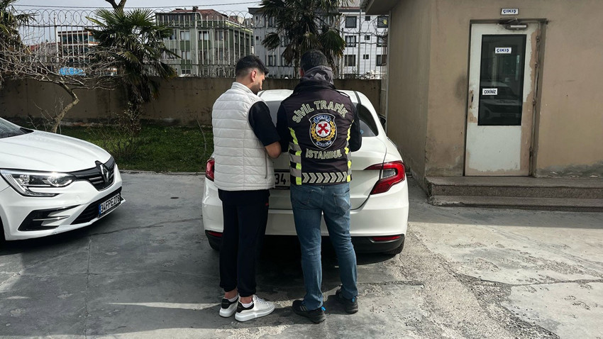 Trafikte makas atan sürücüye rekor ceza kesildi!