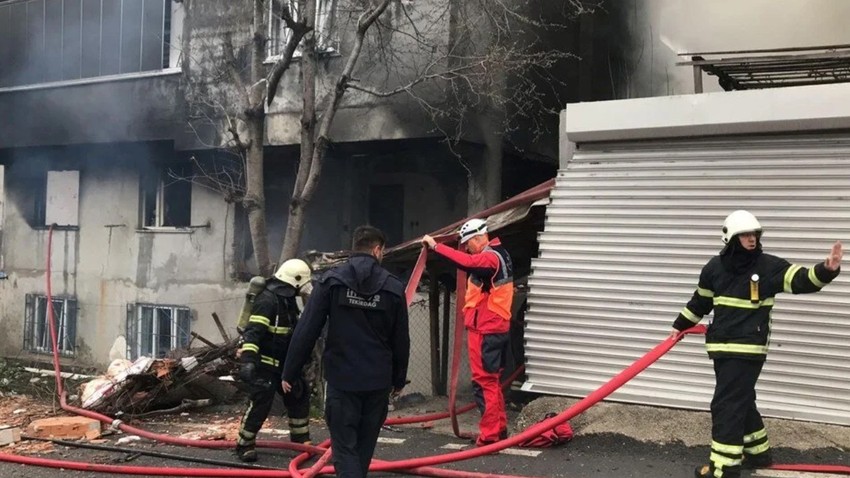 Tekirdağ'da doğalgaz patlaması