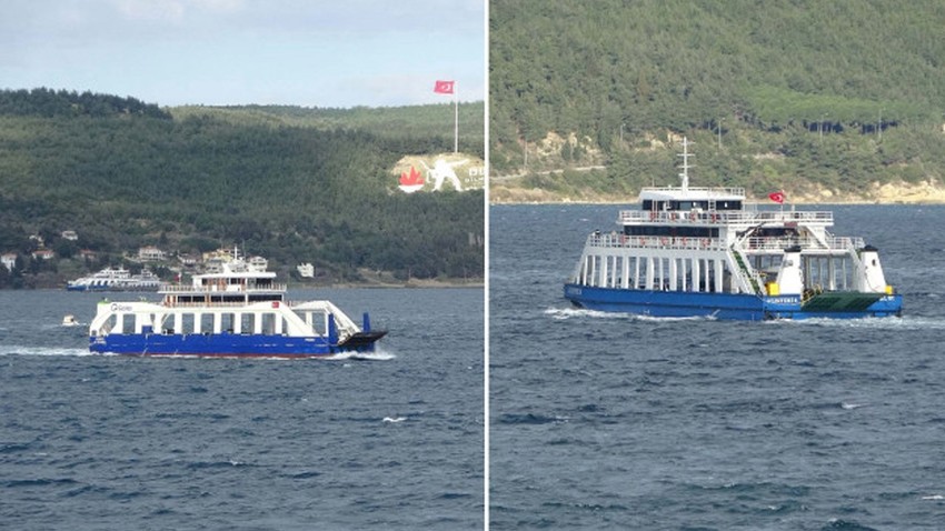 Feribot seferlerine hava engeli: İptaller duyuruldu